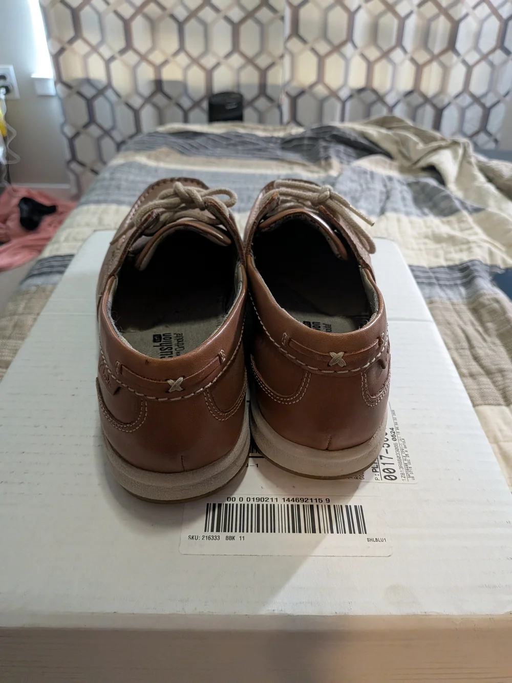 Clarks Men's Casual Lace-Up Boat Shoes - Brown